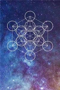 Notes: Inward Journey Sacred Geometry Dot Grid Notebook