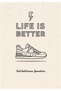 Food And Exercise Journal 2018