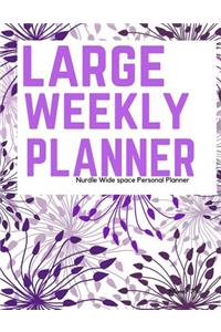 Nurdle Large Weekly Planner