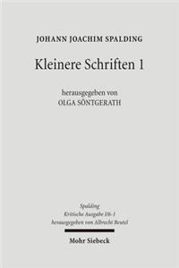 Johann Joachim Spalding -- Kritische Ausgabe