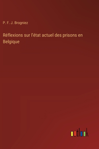 Réflexions sur l'état actuel des prisons en Belgique