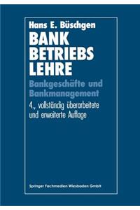 Bankbetriebslehre