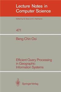 Efficient Query Processing in Geographic Information Systems