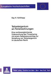 Teilzeiteigentum an Ferienwohnungen