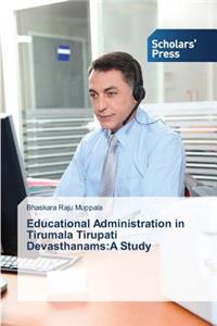 Educational Administration in Tirumala Tirupati Devasthanams