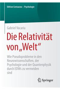 Die Relativität von „Welt“
