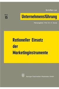 Rationeller Einsatz Der Marketinginstrumente