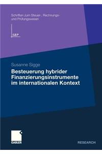 Besteuerung Hybrider Finanzierungsinstrumente Im Internationalen Kontext