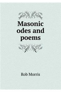 Masonic Odes and Poems