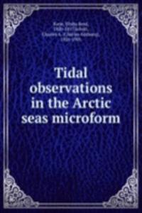 Tidal observations in the Arctic seas microform