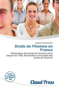 Droits de L'Homme En France