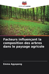 Facteurs influençant la composition des arbres dans le paysage agricole