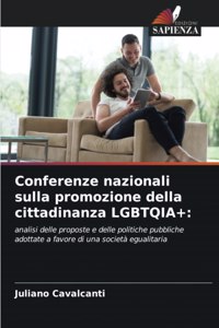 Conferenze nazionali sulla promozione della cittadinanza LGBTQIA+