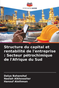 Structure du capital et rentabilité de l'entreprise