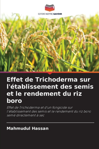 Effet de Trichoderma sur l'établissement des semis et le rendement du riz boro