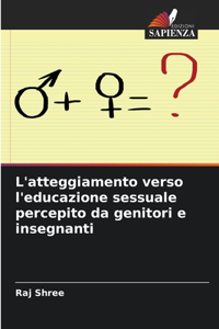 L'atteggiamento verso l'educazione sessuale percepito da genitori e insegnanti