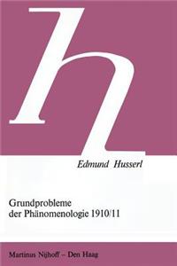 Grundprobleme Der Phänomenologie 1910/11