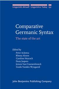 Comparative Germanic Syntax