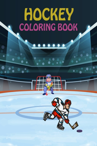 Hockey Coloring Book