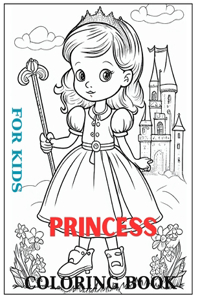 Princess Coloring Book for Kids
