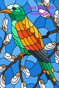 Large Print Color By Number Coloring Book