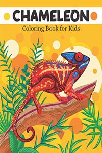 Chameleon Coloring Book for Kids