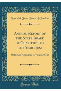 Annual Report of the State Board of Charities for the Year 1902: Statistical Appendix to Volume One (Classic Reprint)