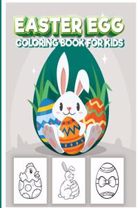 Easter Egg Coloring Book for Kids