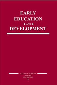 Early Education and Development