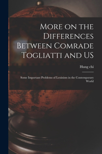 More on the Differences Between Comrade Togliatti and US