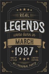 Real Legendes were born in March 1987