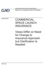 Commercial Space Launch Insurance