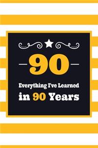 90 Everything I've Learned in 90 Years
