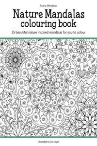 Nature Mandalas Colouring Book