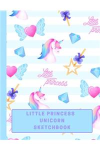 Little Princess Unicorn Sketchbook