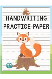 Handwriting Practice Paper