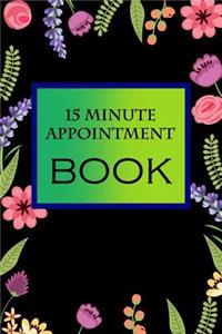 15 Minute Appointment Book