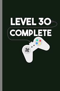 Level 30 Complete