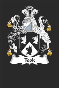 Took: Took Coat of Arms and Family Crest Notebook Journal (6 x 9 - 100 pages)