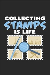 Collecting stamps is life