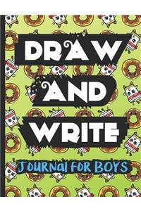 Draw and Write Journal for Boys