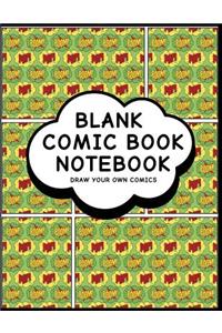 Blank Comic Book Notebook