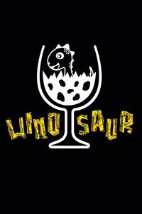 Winosaur: 6x9 Funny Dot Grid Composition Notebook for Wine and Dinosaur Lovers