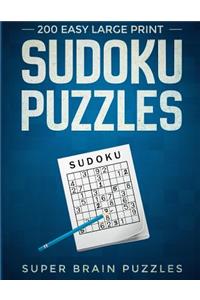Easy Large Print Sudoku Puzzles