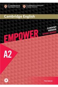 Cambridge English Empower Elementary Workbook without Answers with Downloadable Audio