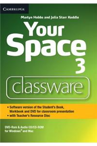 Your Space Level 3 Classware DVD-ROM with Teacher's Resource Disc