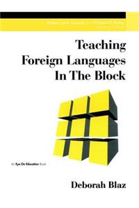 Teaching Foreign Languages in the Block