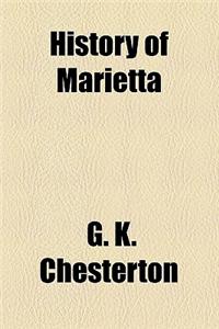 History of Marietta