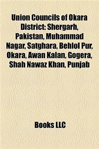 Union Councils of Okara District