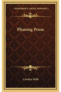 Pleasing Prose